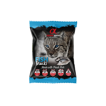 Przysmak dla kota Alpha Spirit Fish Snacks 50 g