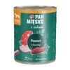 Pan Mięsko z Ziołami Pasztet z kaczką karma mokra dla psa 800 g


