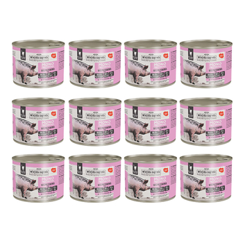 Zestaw Karma mokra dla kota Wiejska Zagroda Wieprzowina monoproteinowa 200 g x 12 szt.