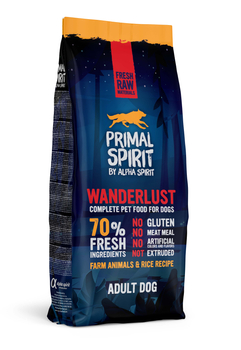 Karma sucha dla psa Primal Spirit 70% Wanderlust 12 kg