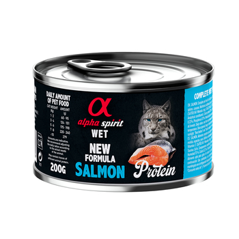 Karma mokra dla kota Alpha Spirit Protein Salmon 200 g