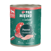 Pan Mięsko z Ziołami Pasztet z królikiem karma mokra dla psa 800 g


