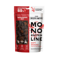 Przysmak dla psa Wiejska Zagroda Monoproteinowy soft snacks Wołowina 115g 