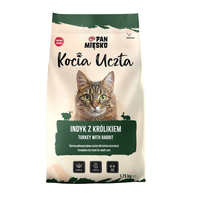 Karma sucha dla kota Pan Mięsko Kocia Uczta Indyk z królikiem (dorosły) 1,75kg