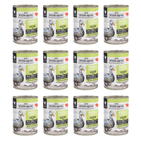 Zestaw Karma mokra dla kota Wiejska Zagroda Kaczka monoproteinowa 400 g x 12 szt.