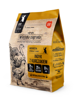 Wiejska Zagroda karma sucha dla kota Indyk z kurczakiem kocięta 5 kg