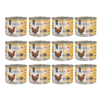 Zestaw Karma mokra dla kota Wiejska Zagroda Kurczak monoproteinowa 200 g x 12 szt.