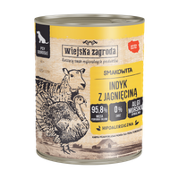 Karma mokra dla psa Wiejska Zagroda Indyk z jagnięciną (dorosły) 800g