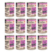 Zestaw Karma mokra dla psa Wiejska Zagroda Mięsna uczta 400 g (szczeniak) x 12 szt.