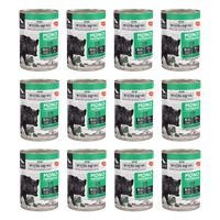 Zestaw Karma mokra dla psa Wiejska Zagroda Dzik monoproteinowa 400 g x 12 szt.