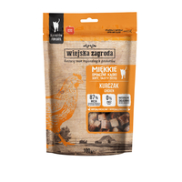 Wiejska Zagroda Przysmak dla kota Miękkie smaczne kąski Kurczak (dorosły) 100g