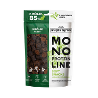 Przysmak dla psa Wiejska Zagroda Monoproteinowy soft snacks Królik 115g 