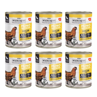 Zestaw Karma mokra dla psa Wiejska Zagroda Kurczak monoproteinowa 800 g x 6 szt.