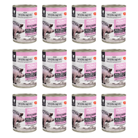 Zestaw Karma mokra dla kota Wiejska Zagroda Wieprzowina monoproteinowa 400 g x 12 szt.