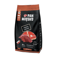 Karma sucha dla kota Pan Mięsko Wołowina z jeleniem M 1,6 kg